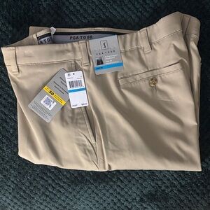 PGA Tour Men's Beige Chinos